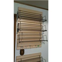 Metal Storage Shelves (No Contents)