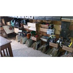 Metal Storage Shelves (No Contents) (18ftx4ft)