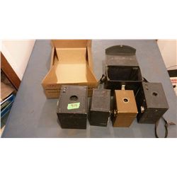 Box Cameras (4) (Kodak, Brownie [2])