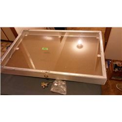 Metal Display Case (34”x22”)