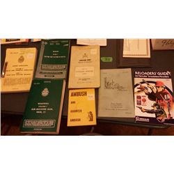 Lot Of Military & Gun-Related Books & Pamphlets