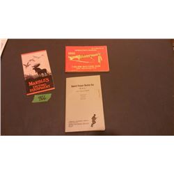 Marbles Outing Equipment Booklet With Military Booklets (2)
