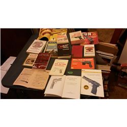 Lot Of Gun-Related Books