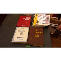 Lot Of Automobile Magazines & Manuals