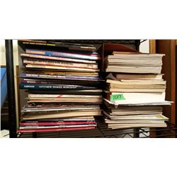 Lot Of Woodworking Books, Automotive Magazines