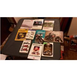Lot Of Motorcycle-Related Books