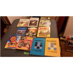 Lot Of Motorcycle-Related Books