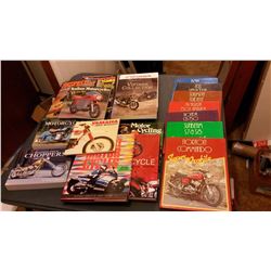 Lot Of Motorcycle-Related Books