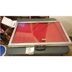 Metal Display Case With Lock(33 1/2” x 22”)
