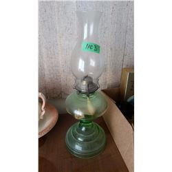 Green Oil Lamp