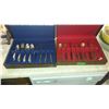 Image 1 : Partial Sets Of Silverware With Wooden Cases