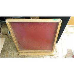 Wooden Display Case (19 1/2” x 19 1/2”)
