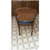 Image 6 : Wooden Table (40”x56”), Chairs (5), Wooden Captain’s Chair