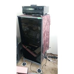 Onkyo AV Receiver TX SR S76 Cabinet & Speakers (3)