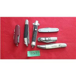 Lot Of Jackknives (6)