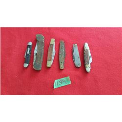 Lot Of Jackknives (6)