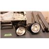 Image 2 : Camera Lights (2) With Tripods & Case