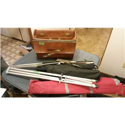 Vintage Music Stand, Tripod & Case