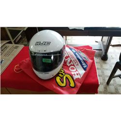 HJC Honda Helmet With Gloves & Bag (XL)