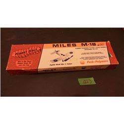 Peanuts Scale Miles M-18 Model Plane Complete