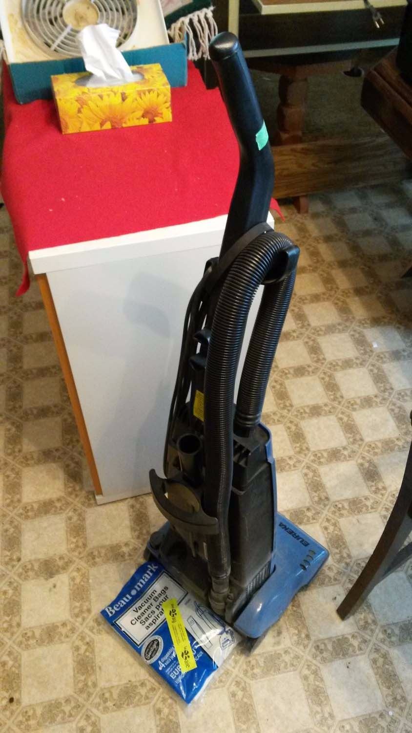 Eureka The Boss Vacuum Cleaner & Bags & Metal Garbage Can Bodnarus