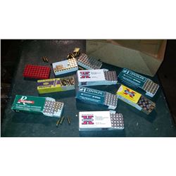 Empty Ammunition Boxes With Empty Shell Cartridges