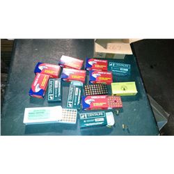 Empty Ammunition Boxes With Empty Shell Cartridges