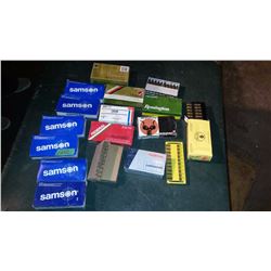 Empty Ammunition Boxes With Empty Shell Cartridges