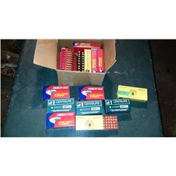 Empty Ammunition Boxes With Empty Shell Cartridges