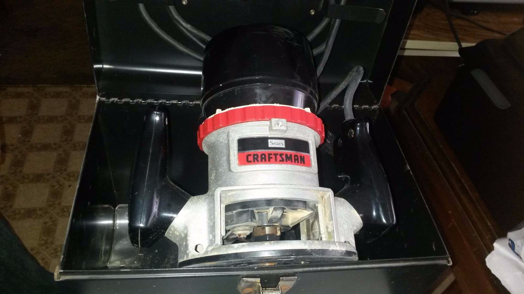 Craftsman Professional Electronic Plunge Router (Double Insulated) With ...