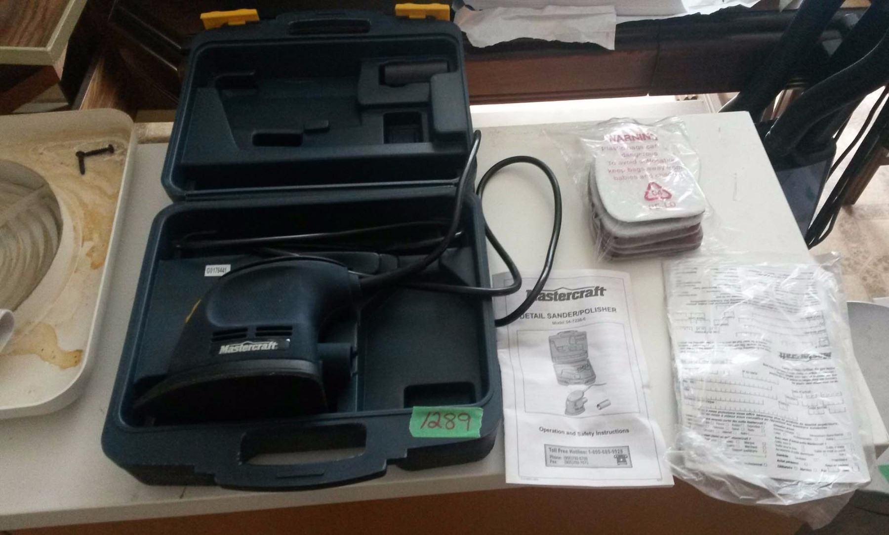 Mastercraft Detail Sander/Polisher (New)