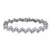 Image 1 : 18KT White Gold 2.51ctw Diamond Bracelet