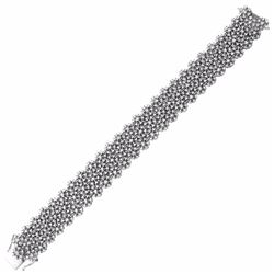 14KT White Gold 3.97ctw Diamond Bracelet