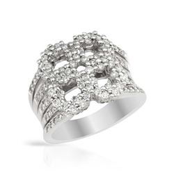 18KT White Gold 1.15ctw Diamond Ring