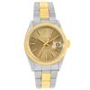 Image 1 : Rolex 14KT Two Tone Gold Datejust Mens Wristwatch