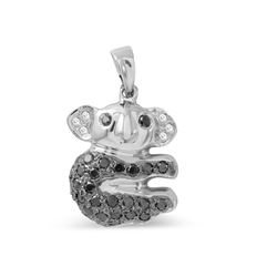 14KT White Gold 0.68ctw Diamond Pendant