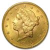 Image 1 : 1899 $20 Liberty Head Double Eagle Gold Coin NGC MS-63