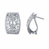 Image 1 : 14KT White Gold 0.91ctw Diamond Earrings