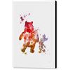 Image 1 : Pooh Bear Print on Canvas