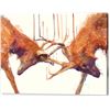 Image 1 : Stags - Strong Print on Canvas