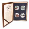 Image 1 : Lot of (4) 2017 $2 Disney The Jungle Book 50th Anniversary Silver Coin Set