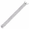 18KT White Gold 6.95ctw Diamond Bracelet