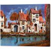 Image 1 : La Cascina Sul Lago Print on Canvas