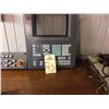 Image 2 : Wooden desk 72” x 36” X 34” with contents Mazak M-plus control cover
