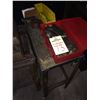 Image 2 : Steel work table with contents 29” X 13” X 30”