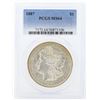 Image 1 : 1887 MS64 NGC Morgan Silver Dollar