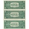 Image 2 : 1957 $1 AU/Unc Silver Certificate Currency Lot of 3