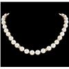 Image 1 : Pearl and Diamond Necklace