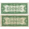 Image 2 : 1934 $1 Silver Certificate Currency Lot of 2