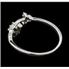 Image 3 : 0.10 ctw Diamond Ring - 14KT White Gold